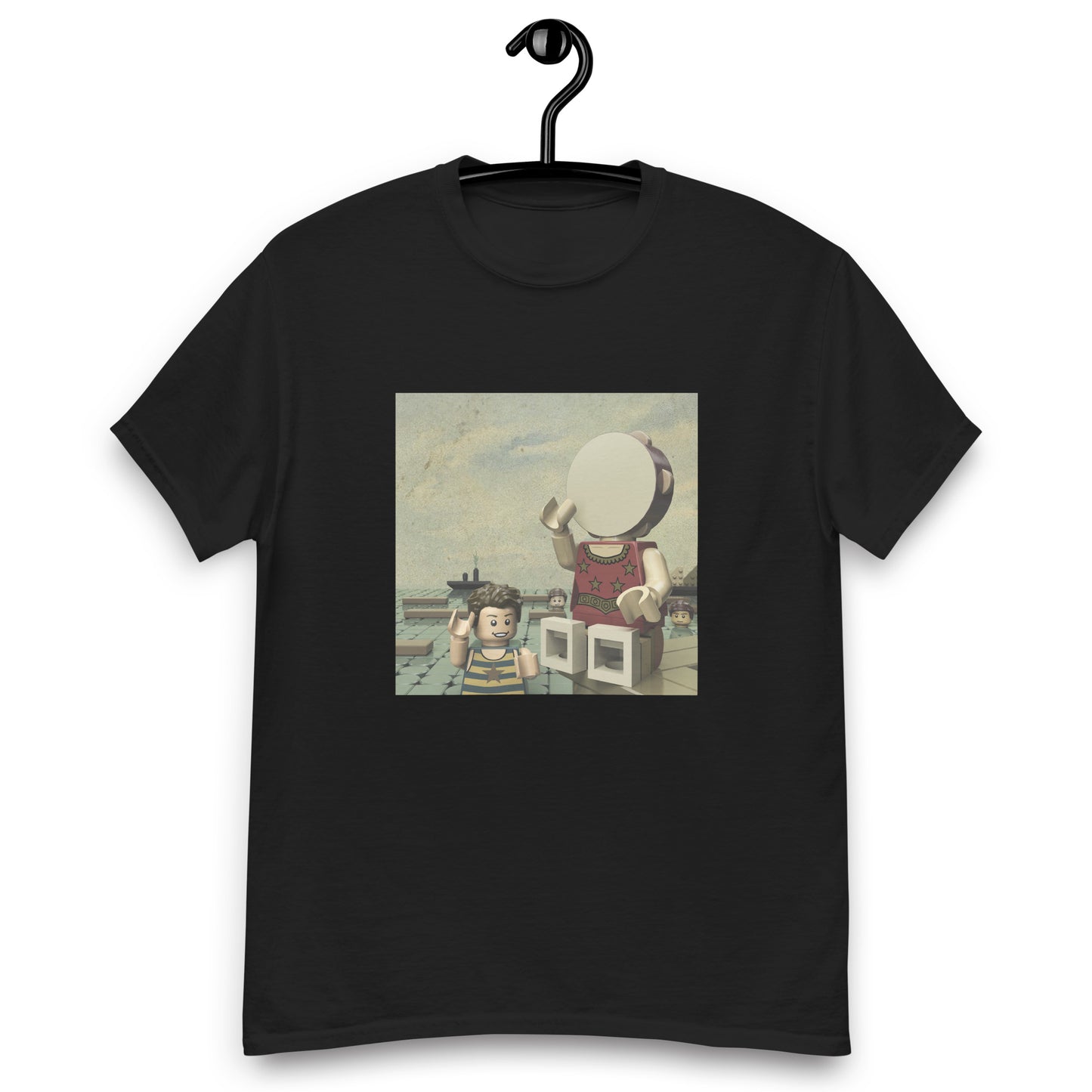 "Neutral Milk Hotel - In the Aeroplane Over the Sea" Lego Parody Tshirt