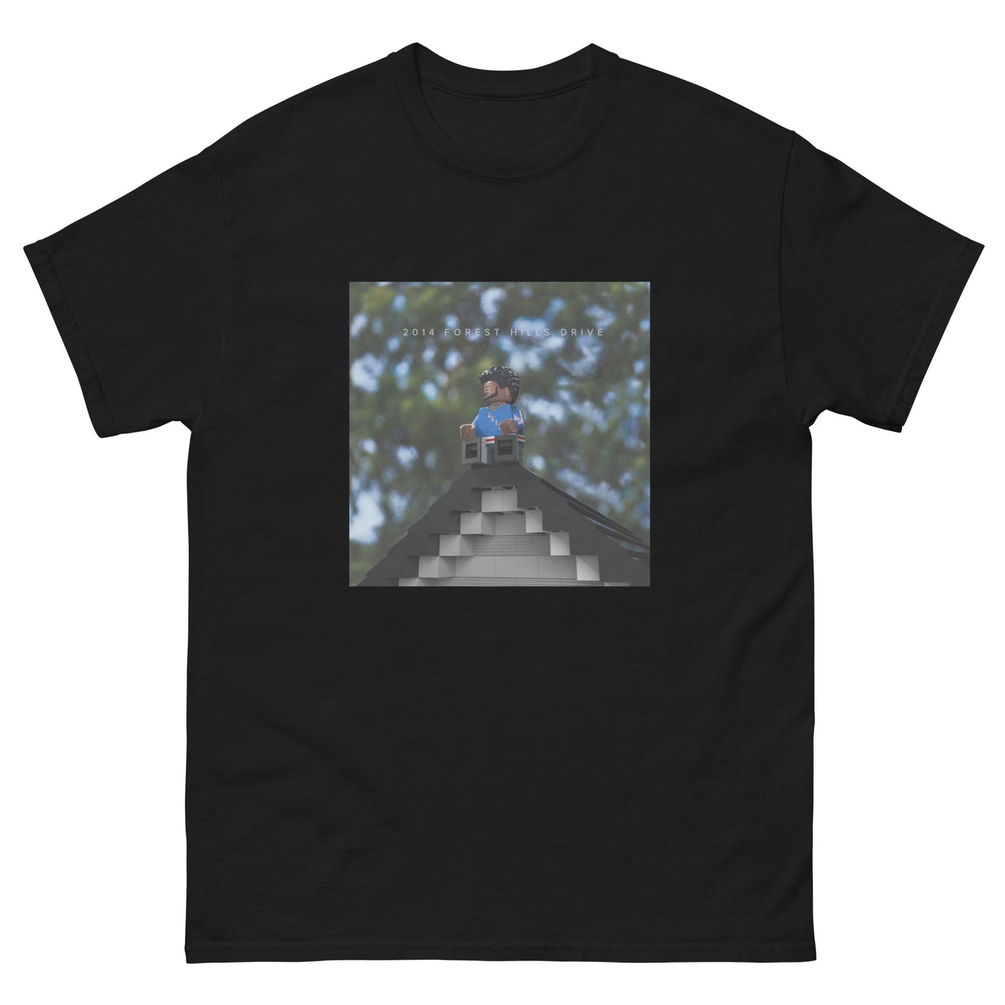 "J. Cole - 2014 Forest Hills Drive" Lego Parody Tshirt