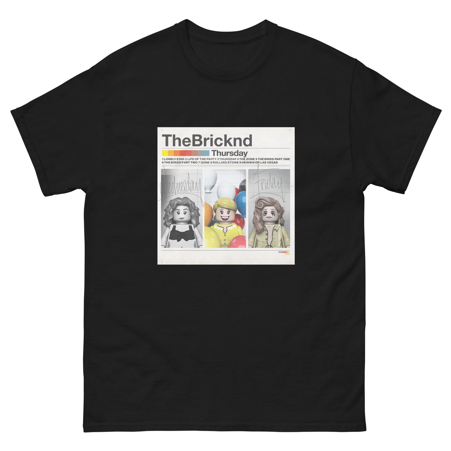 "The Weeknd - Thursday" Lego Parody Tshirt