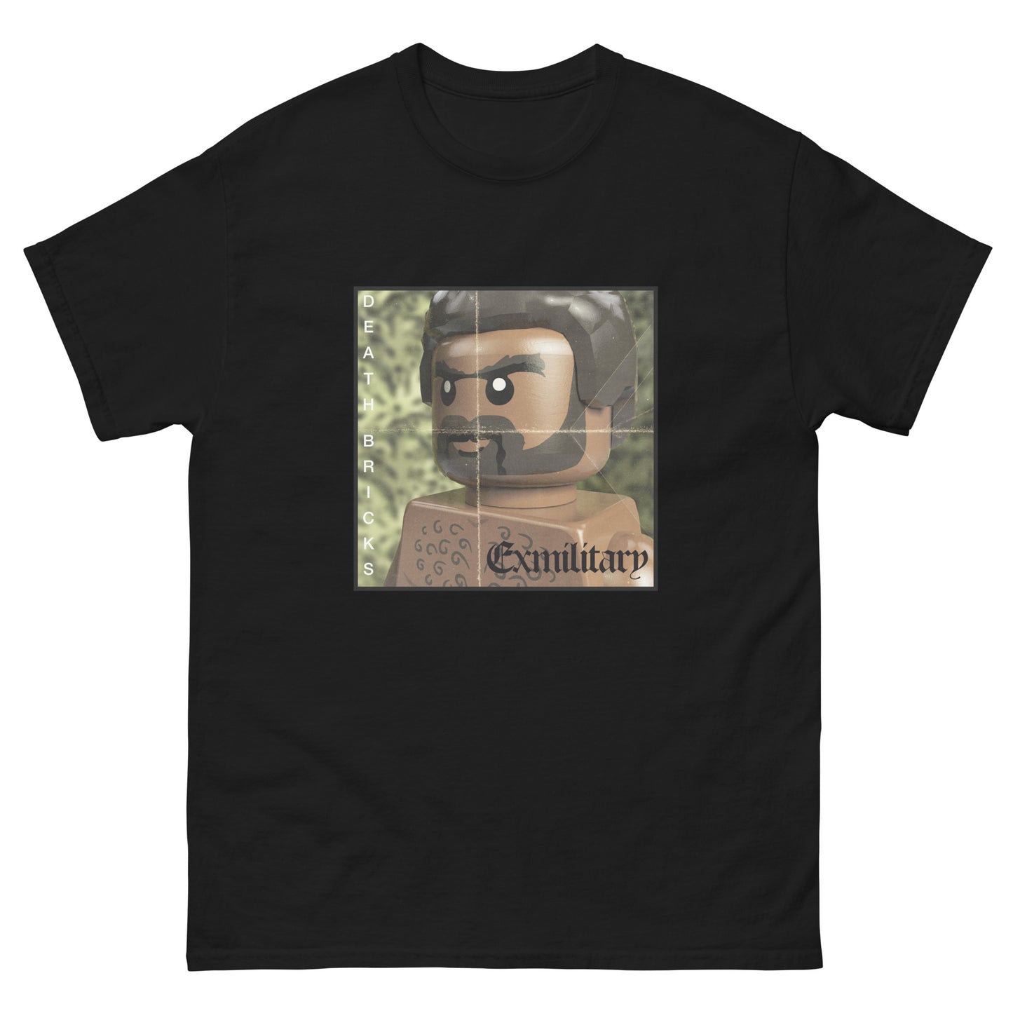 "Death Grips - Exmilitary" Lego Parody Tshirt