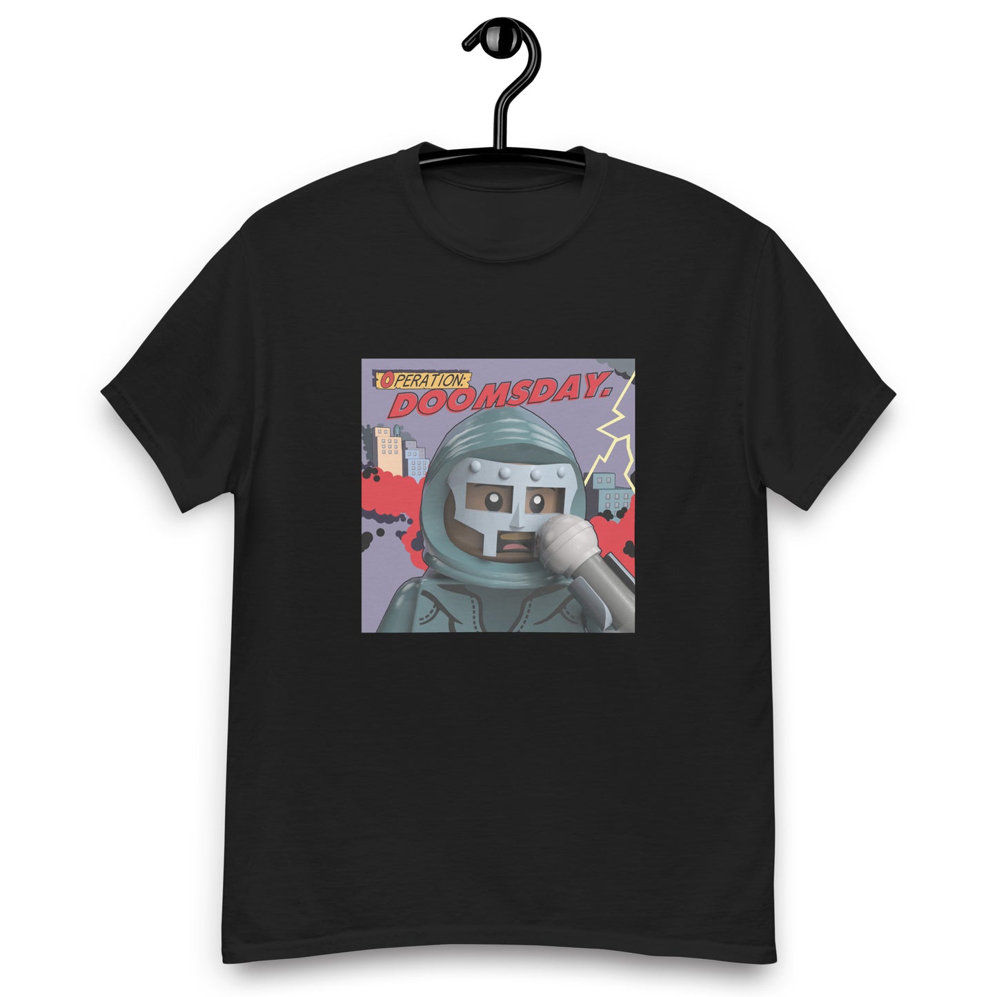 "MF DOOM - Operation: Doomsday" Lego Parody Tshirt