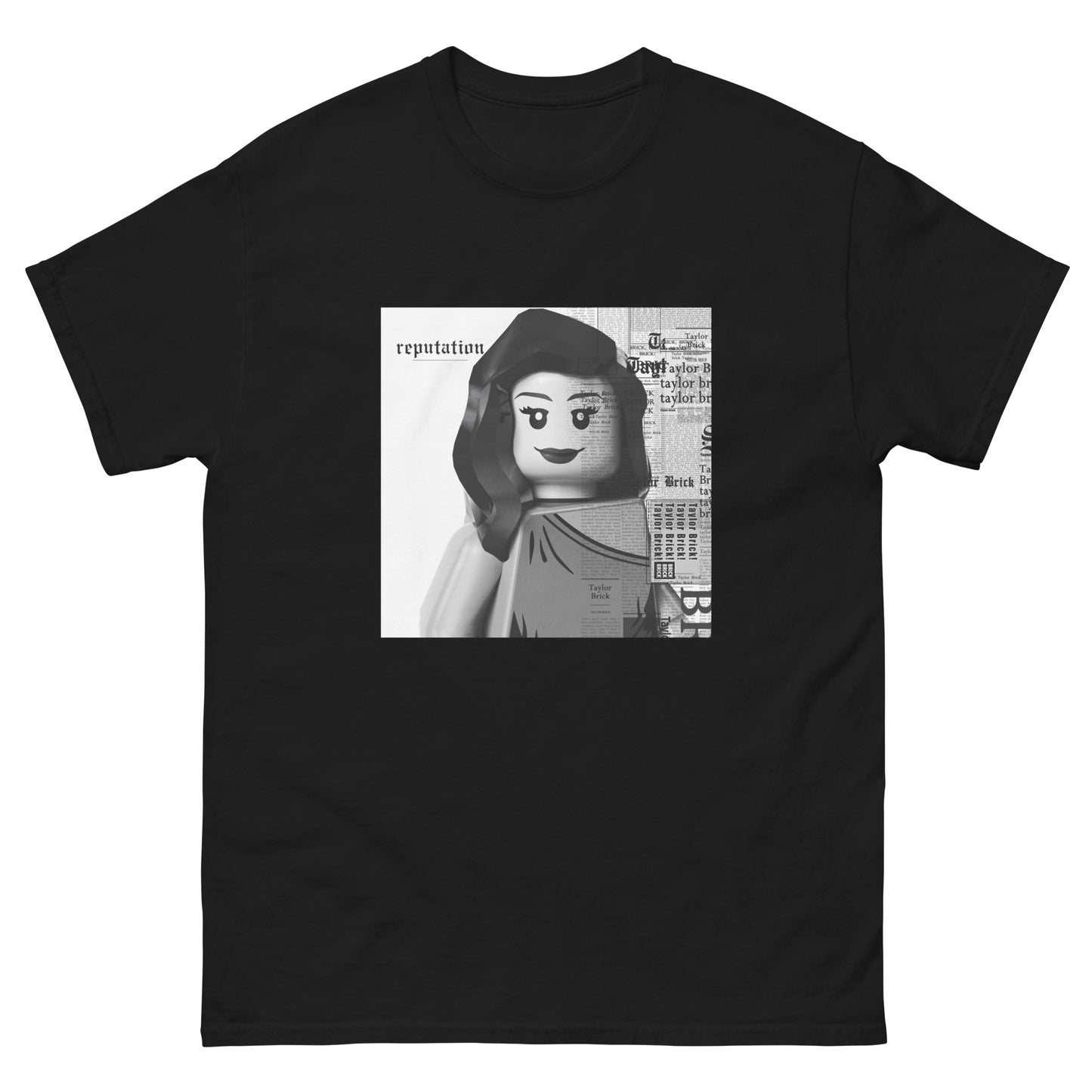 "Taylor Swift - Reputation" Lego Parody Tshirt