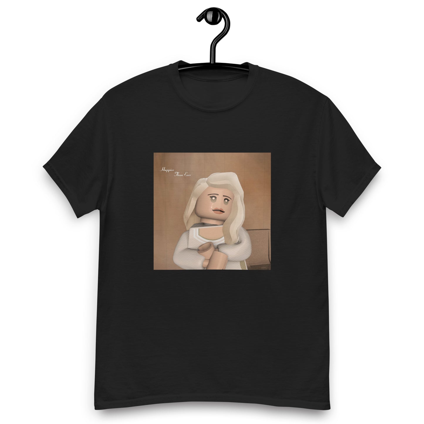 "Billie Eilish - Happier Than Ever" Lego Parody Tshirt