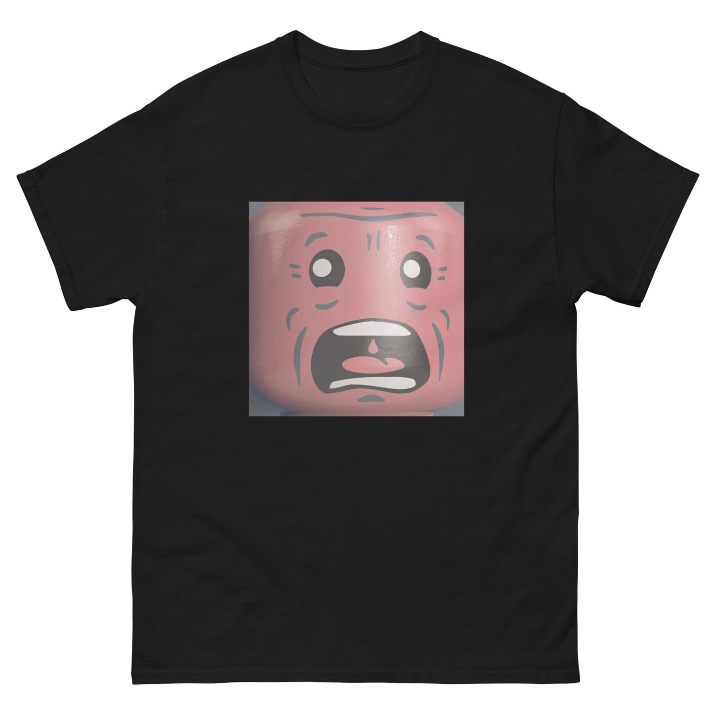 "King Crimson - In The Court of the Crimson King" Lego Parody Tshirt