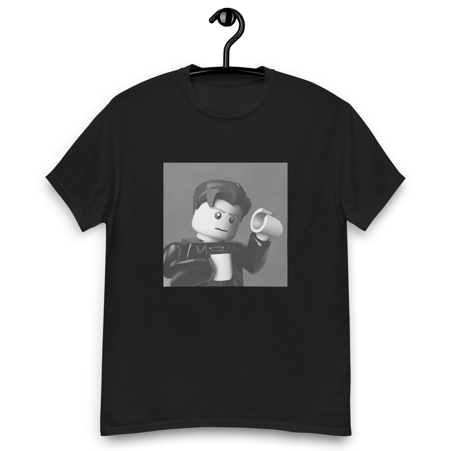 "David Bowie - Heroes" Lego Parody Tshirt