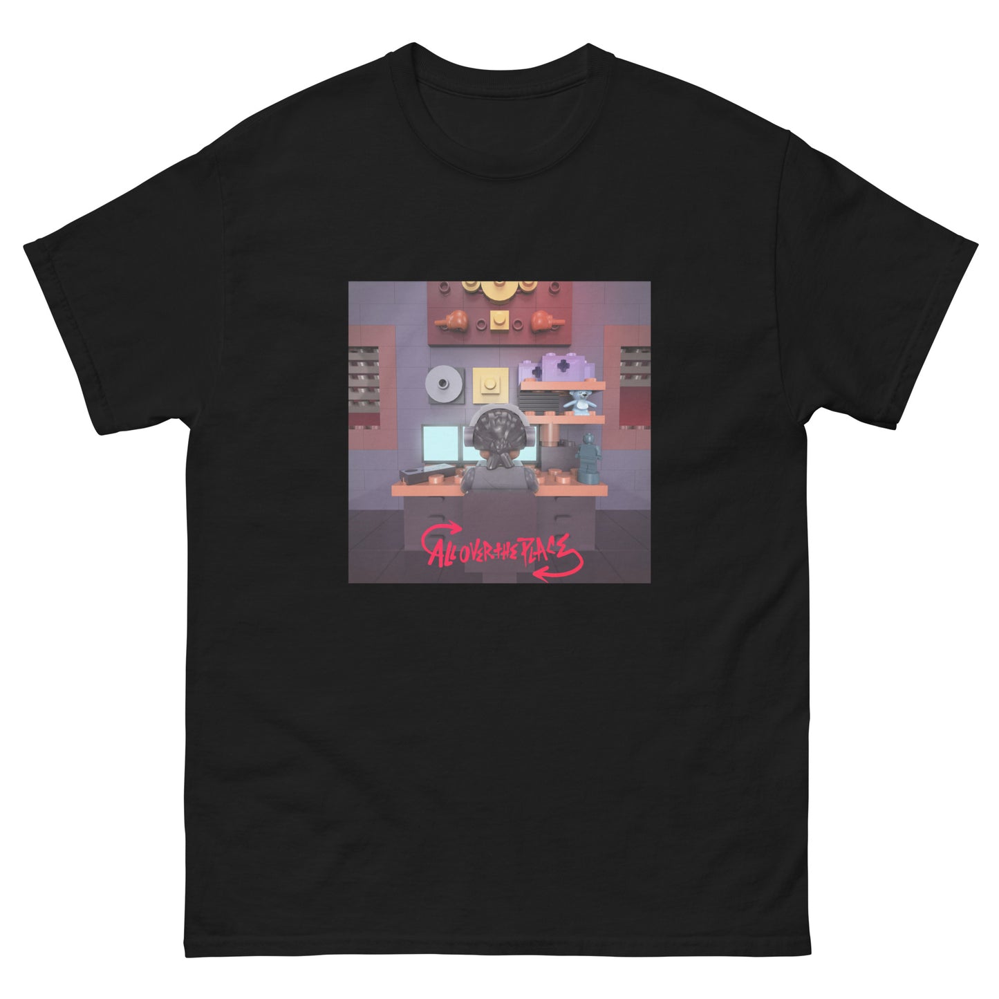 "KSI - All Over The Place" Lego Parody Tshirt