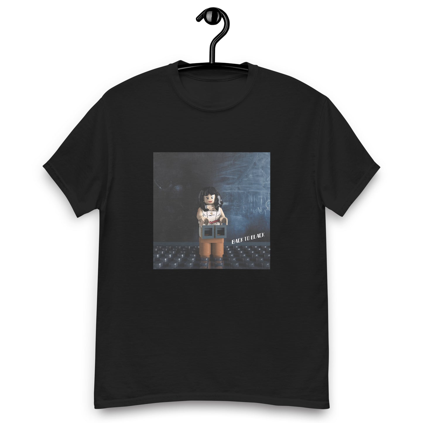 "Amy Winehouse - Back To Black" Lego Parody Tshirt