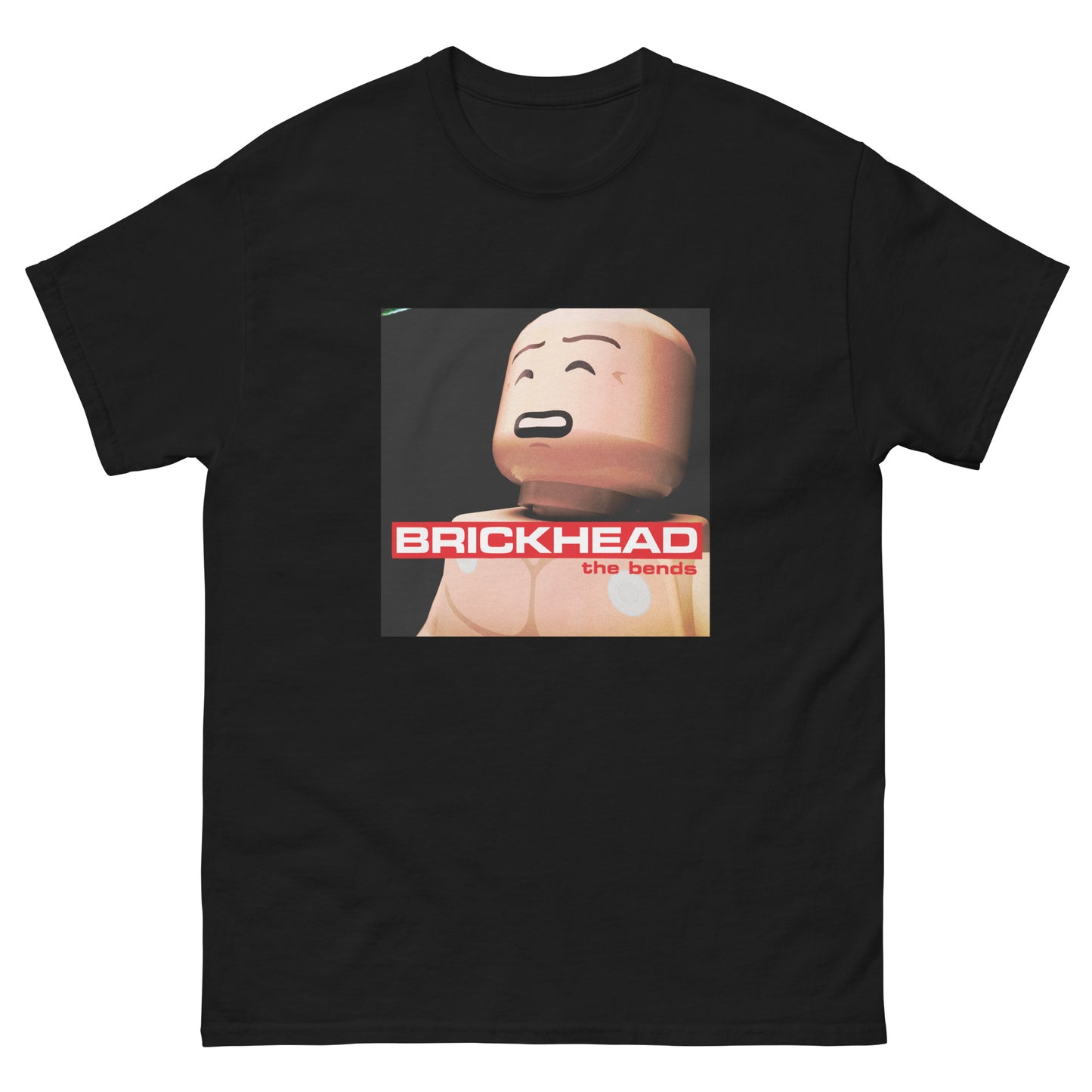 "Radiohead - The Bends" Lego Parody Tshirt