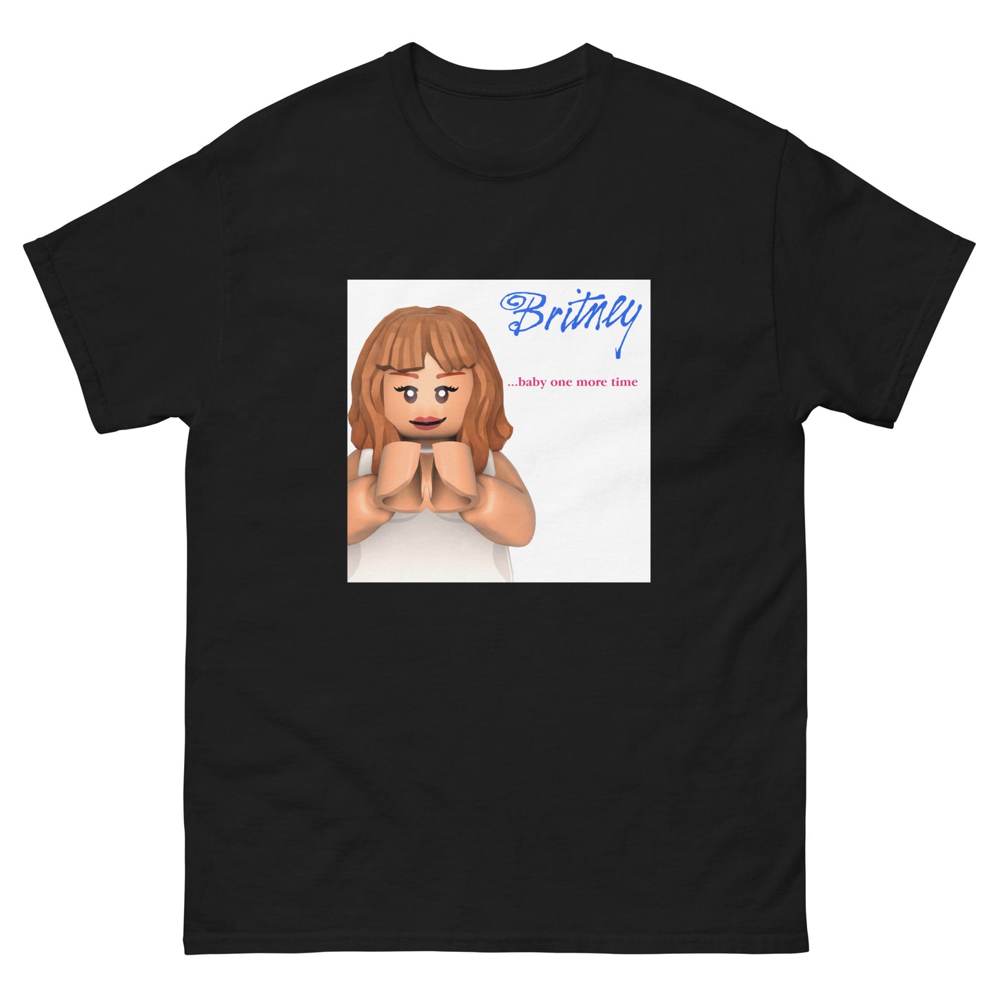 "Britney Spears - ...Baby One More Time" Lego Parody Tshirt