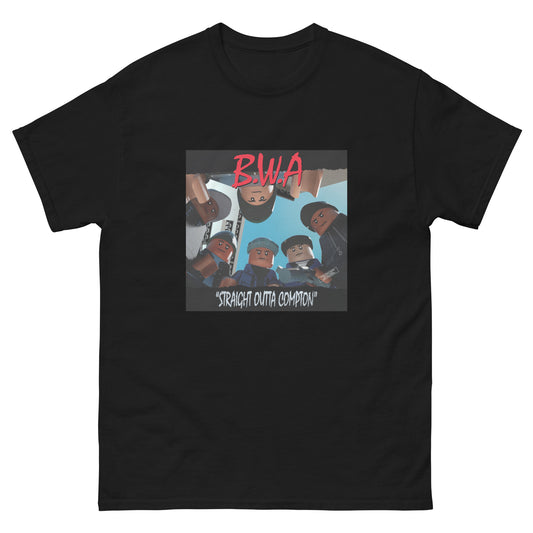 "N.W.A. - Straight Outta Compton" Lego Parody Tshirt