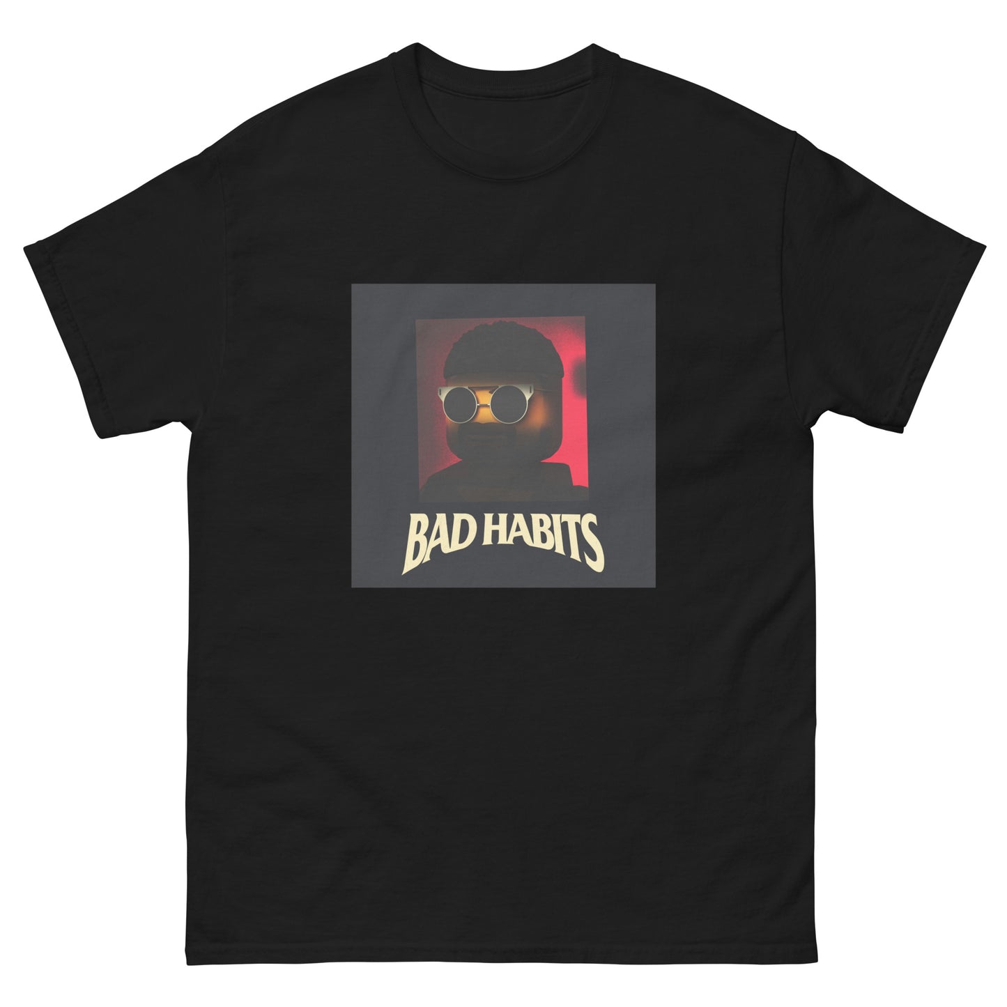 "Nav - Bad Habits" Lego Parody Tshirt