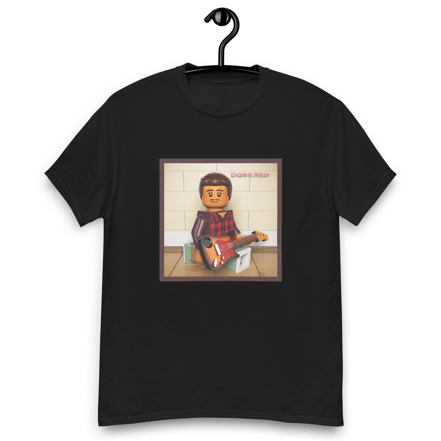 "Steve Lacy - Dark Red" Lego Parody Tshirt