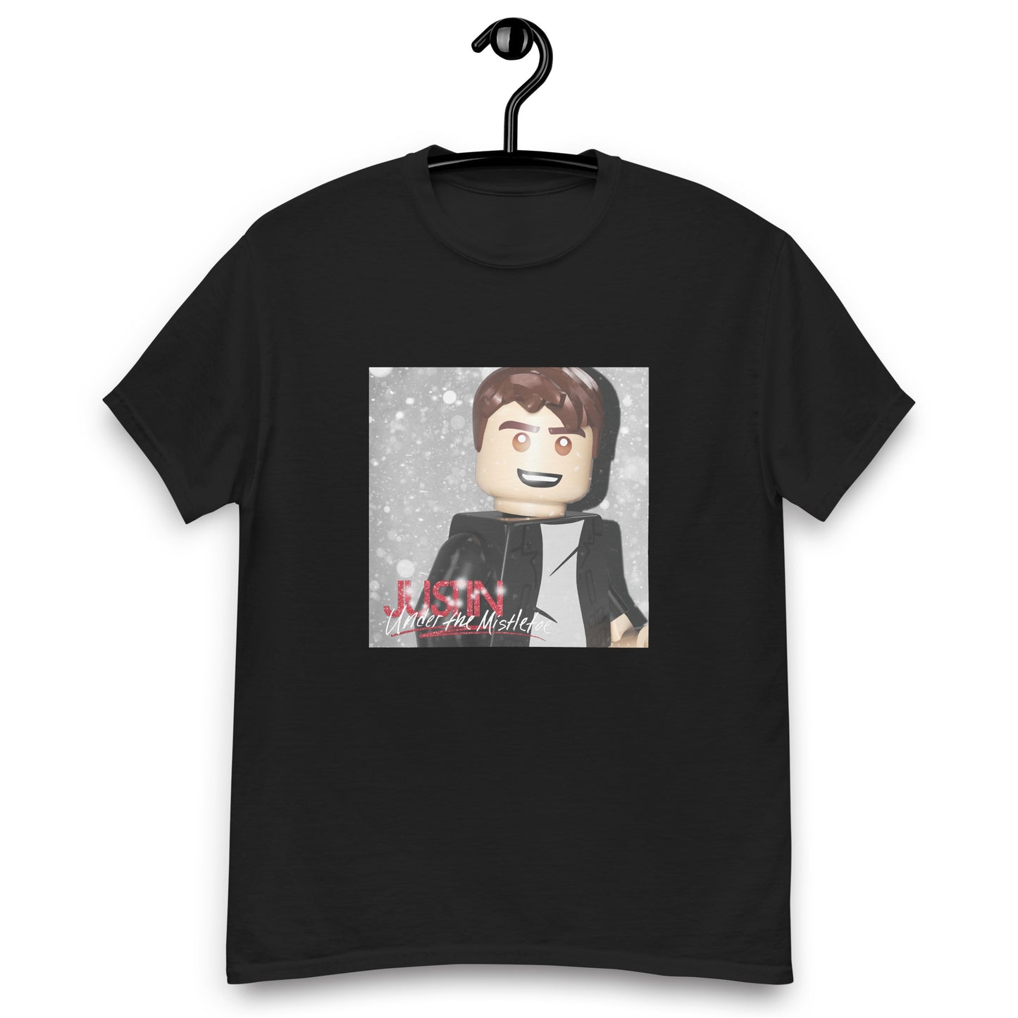 "Justin Bieber - Under The Mistletoe" Lego Parody Tshirt