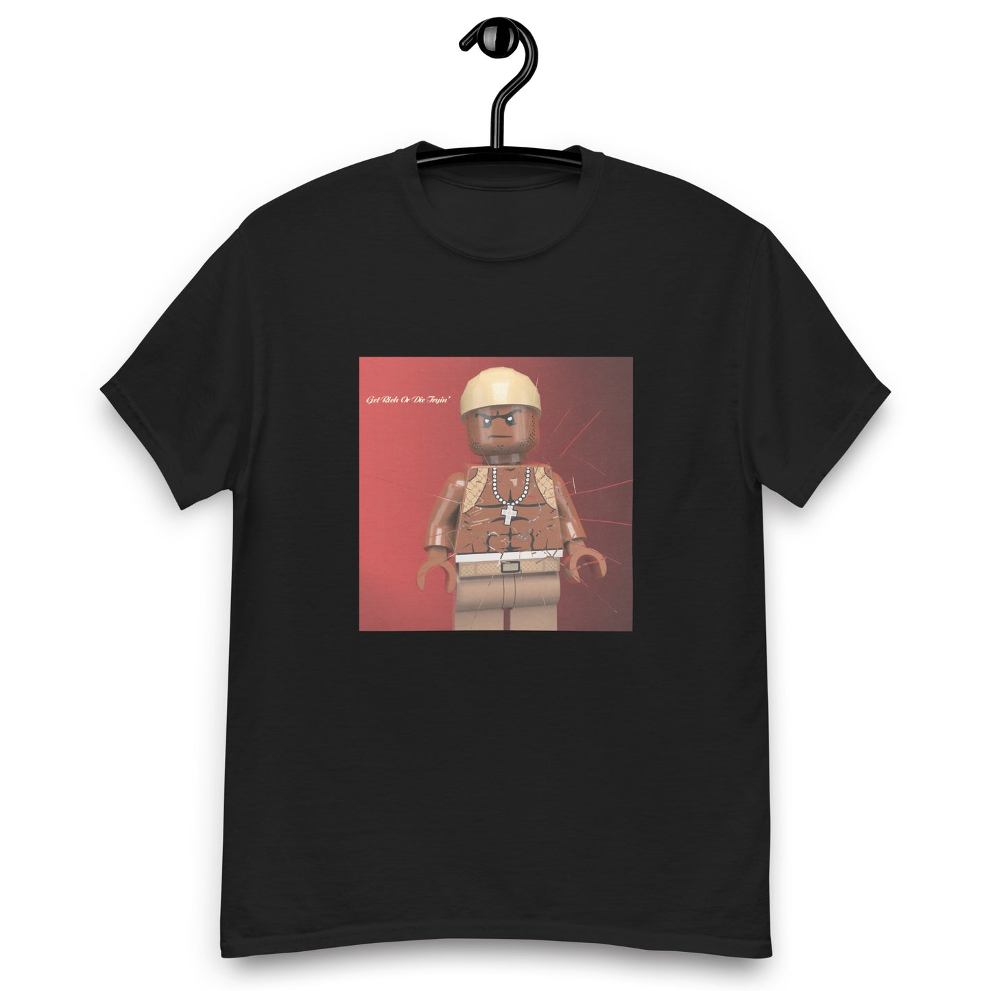 "50 Cent - Get Rich or Die Tryin'" Lego Parody Tshirt