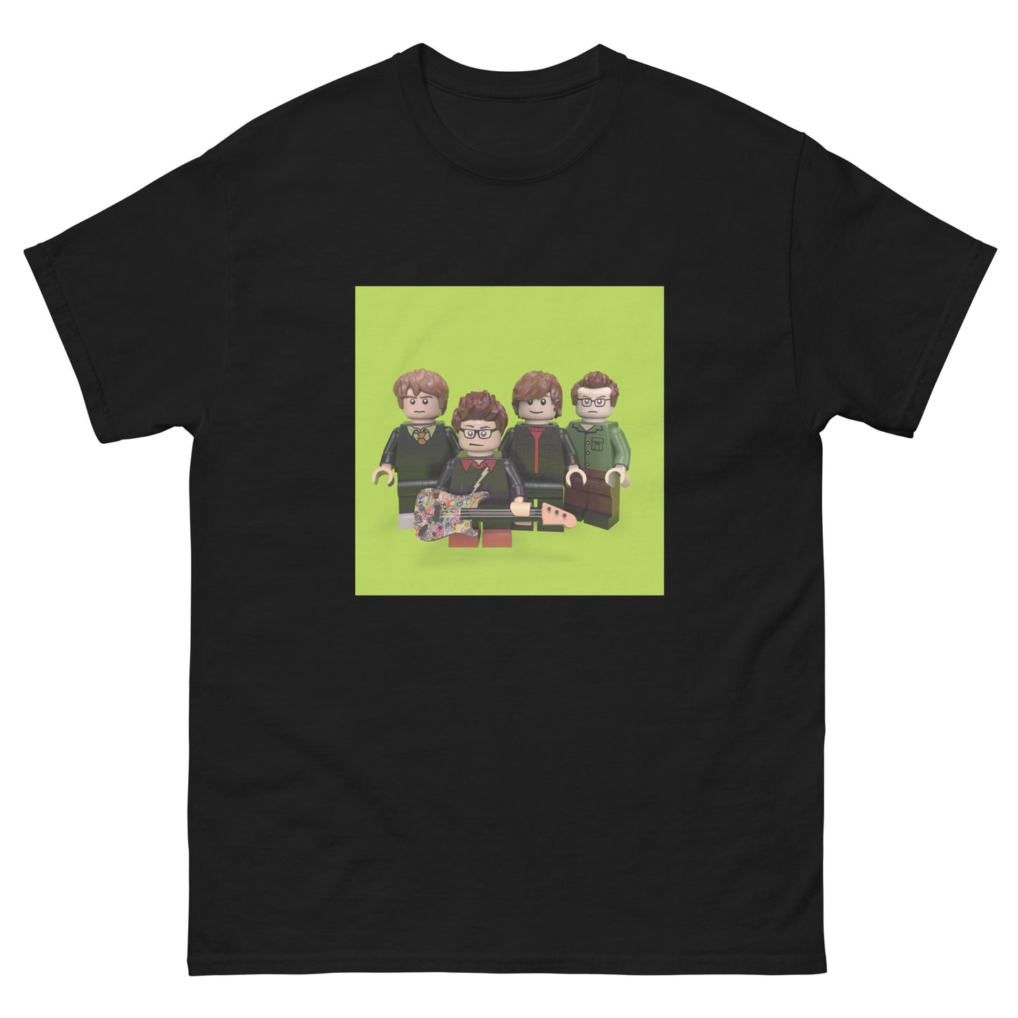 "Weezer - Weezer (Green Album)" Lego Parody Tshirt