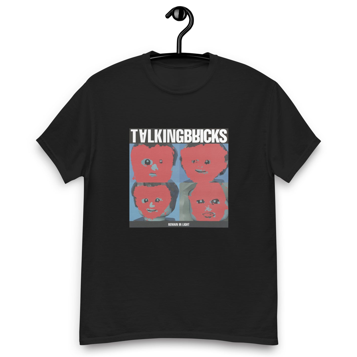 "Talking Heads - Remain in Light" Lego Parody Tshirt