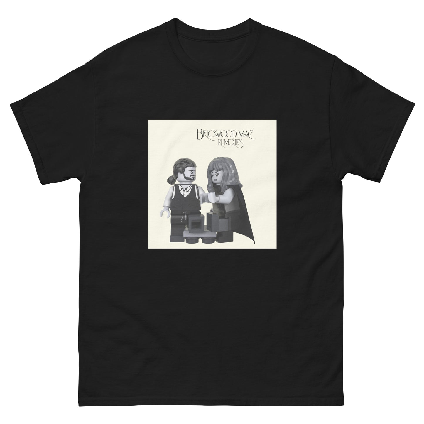 "Fleetwood Mac - Rumours" Lego Parody Tshirt