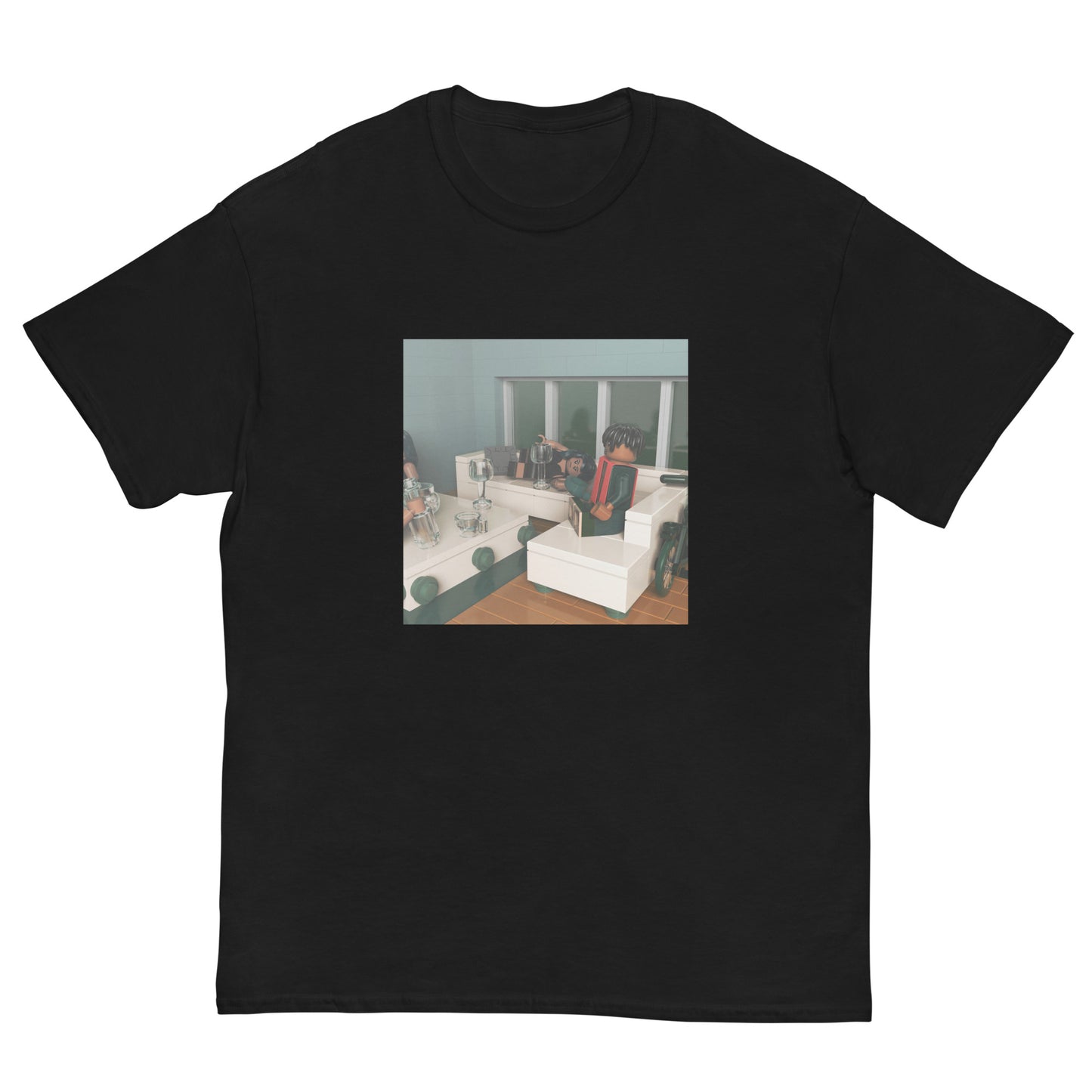 "Playboi Carti ("California Livin'" Photoshoot)" Lego Parody Tshirt