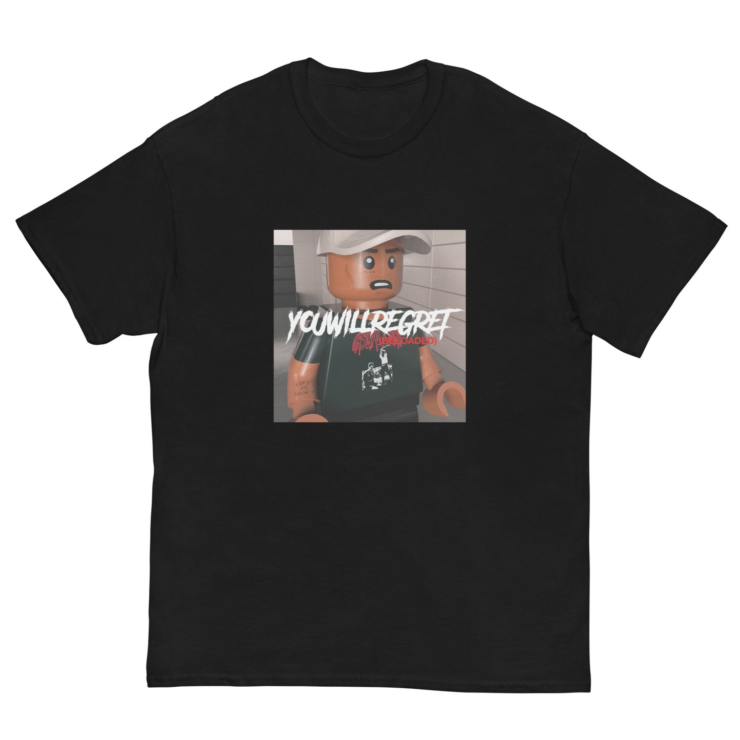 "Ski Mask the Slump God - You Will Regret" Lego Parody Tshirt