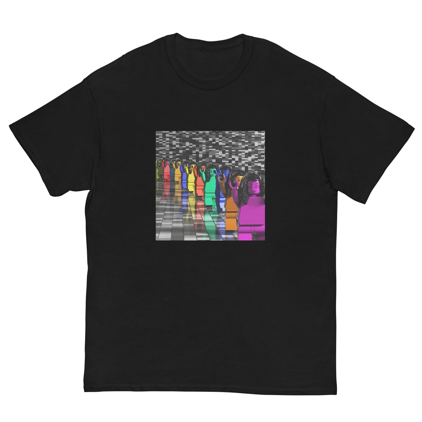 "TV Girl - Death of a Party Girl" Lego Parody Tshirt