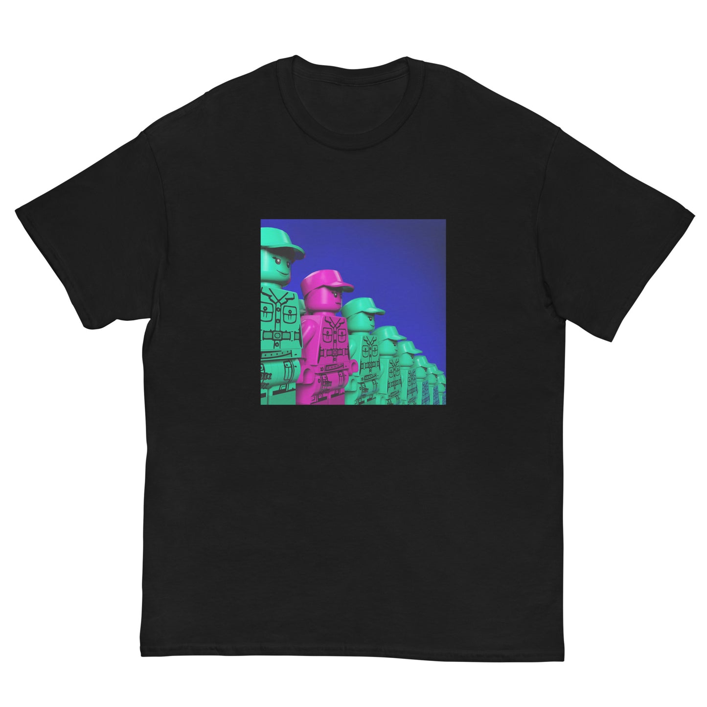 "TV Girl & Madison Acid - Maddie Acid’s Purple Hearts Club Band" Lego Parody Tshirt