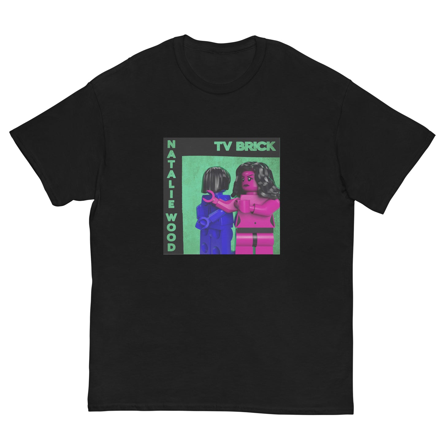 "TV Girl - Natalie Wood" Lego Parody Tshirt