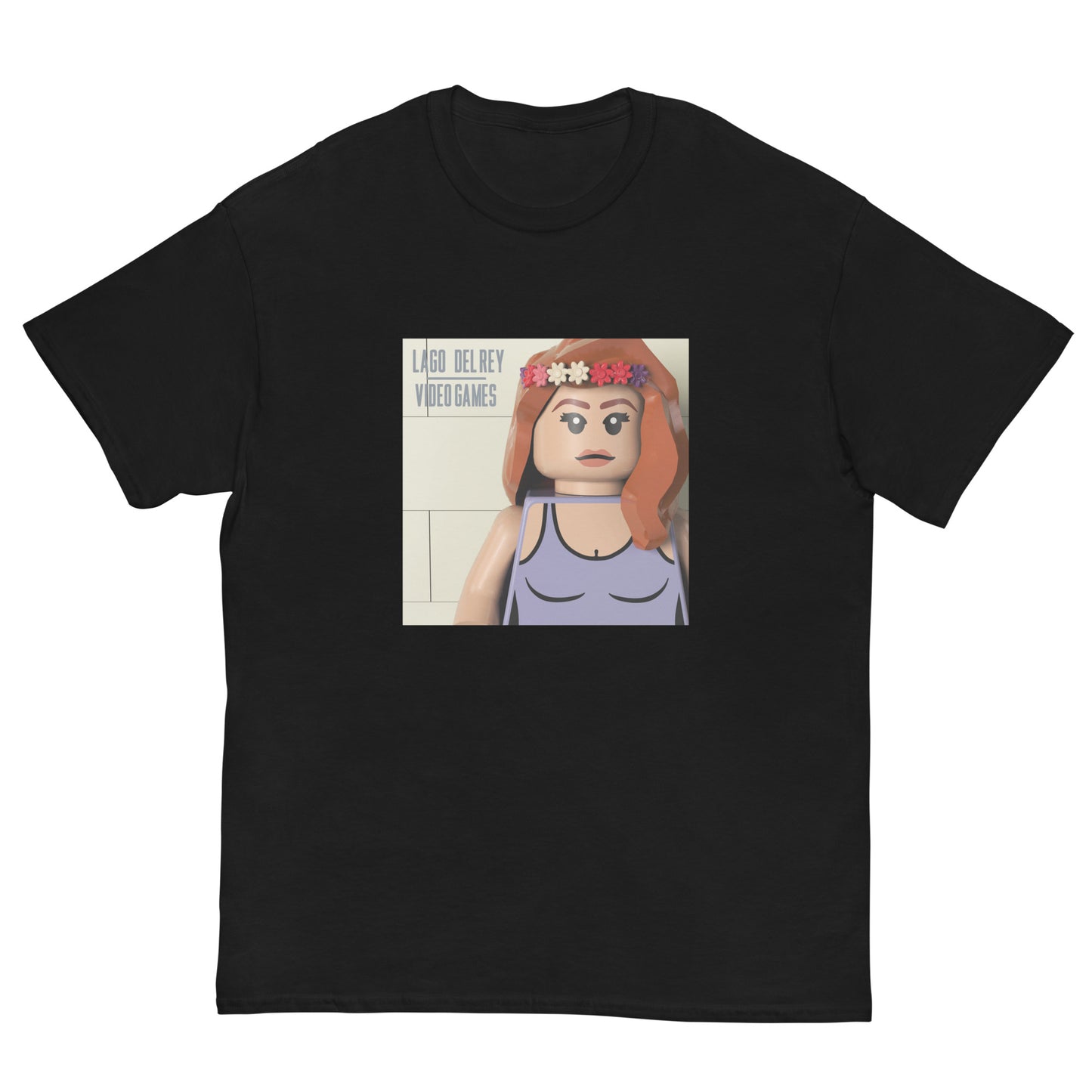 "Lana Del Rey - Video Games" Lego Parody Tshirt