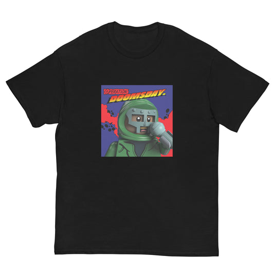 "MF DOOM - Operation: Doomsday [Vinyl Cover]" Lego Parody Tshirt