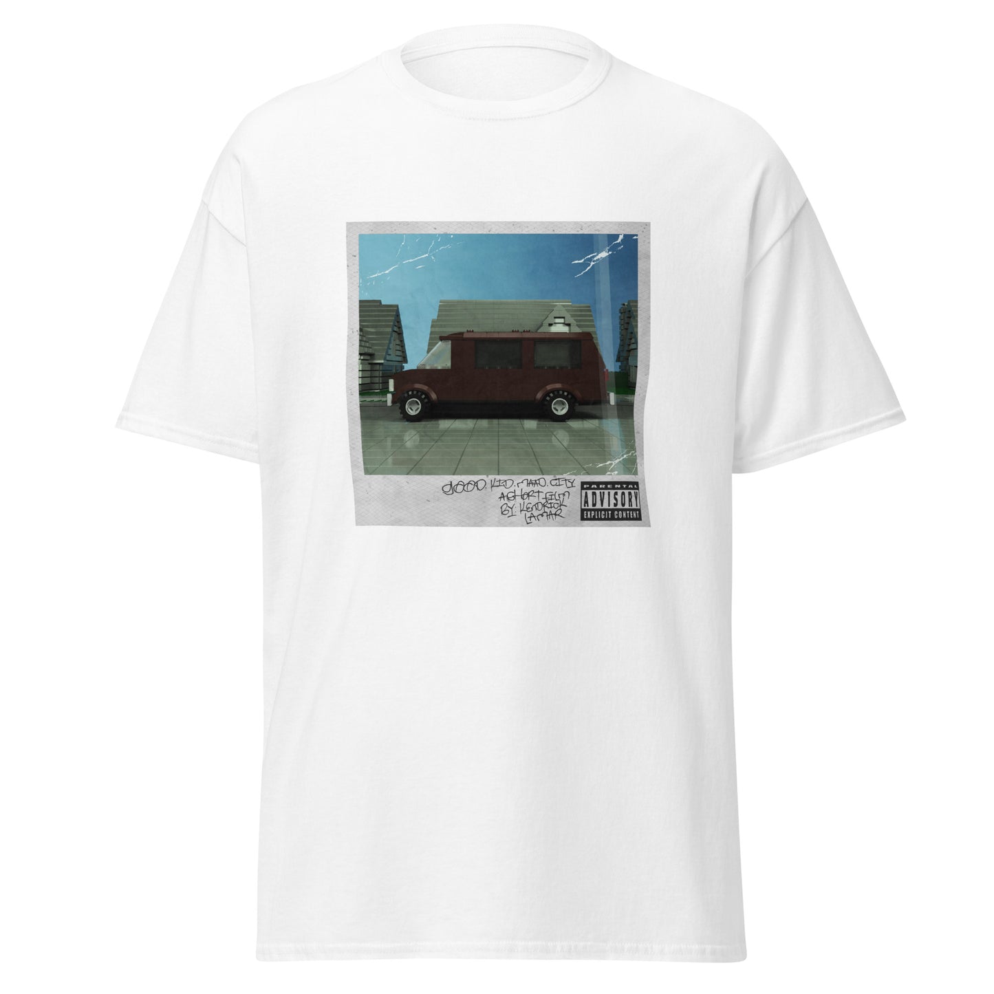 "Kendrick Lamar - good kid, m.A.A.d city" Lego Parody Tshirt