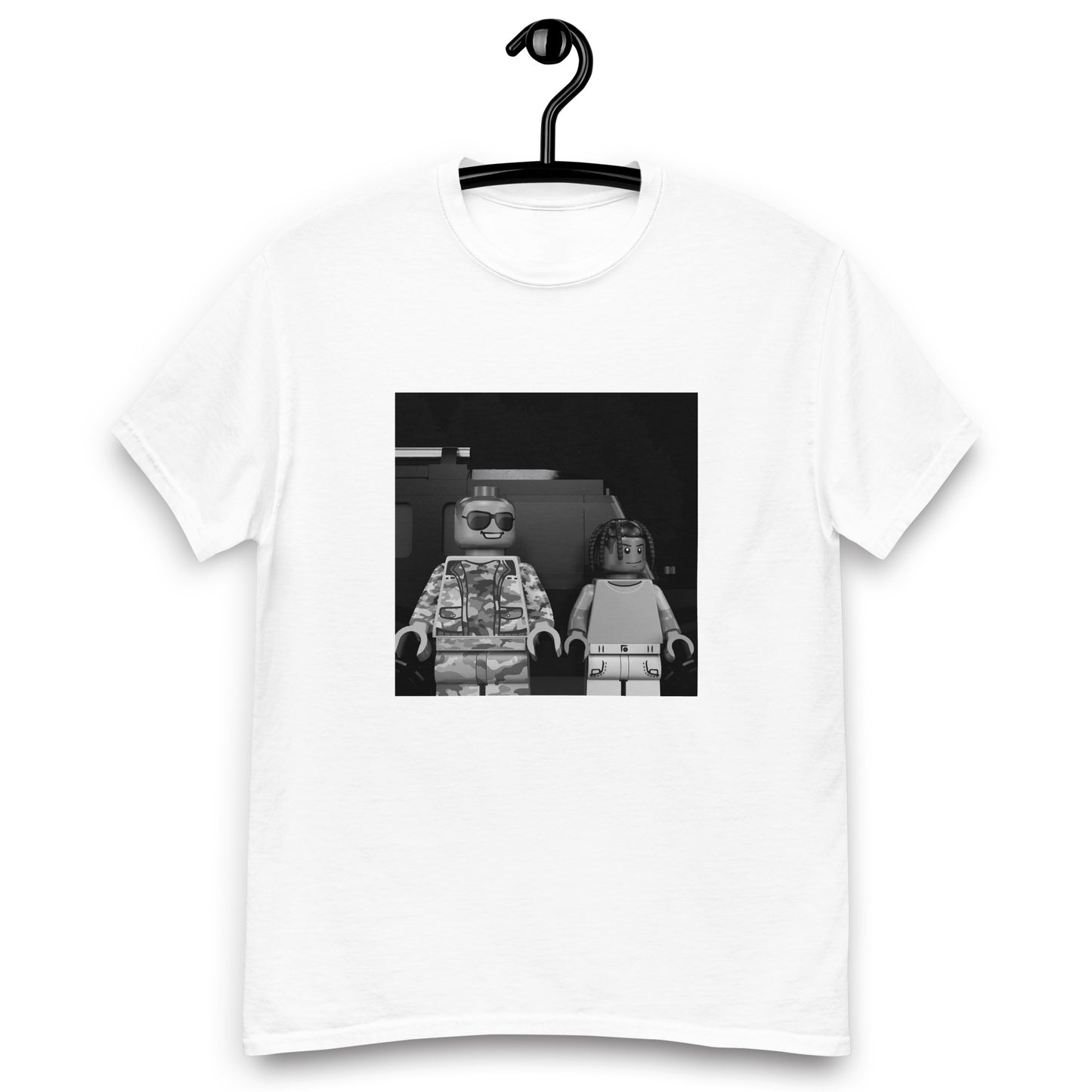 "Pharrell Williams & Travis Scott - Down in Atlanta" Lego Parody Tshirt