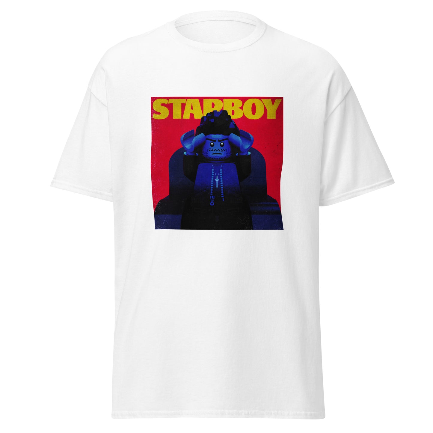 "The Weeknd - Starboy" Lego Parody Tshirt