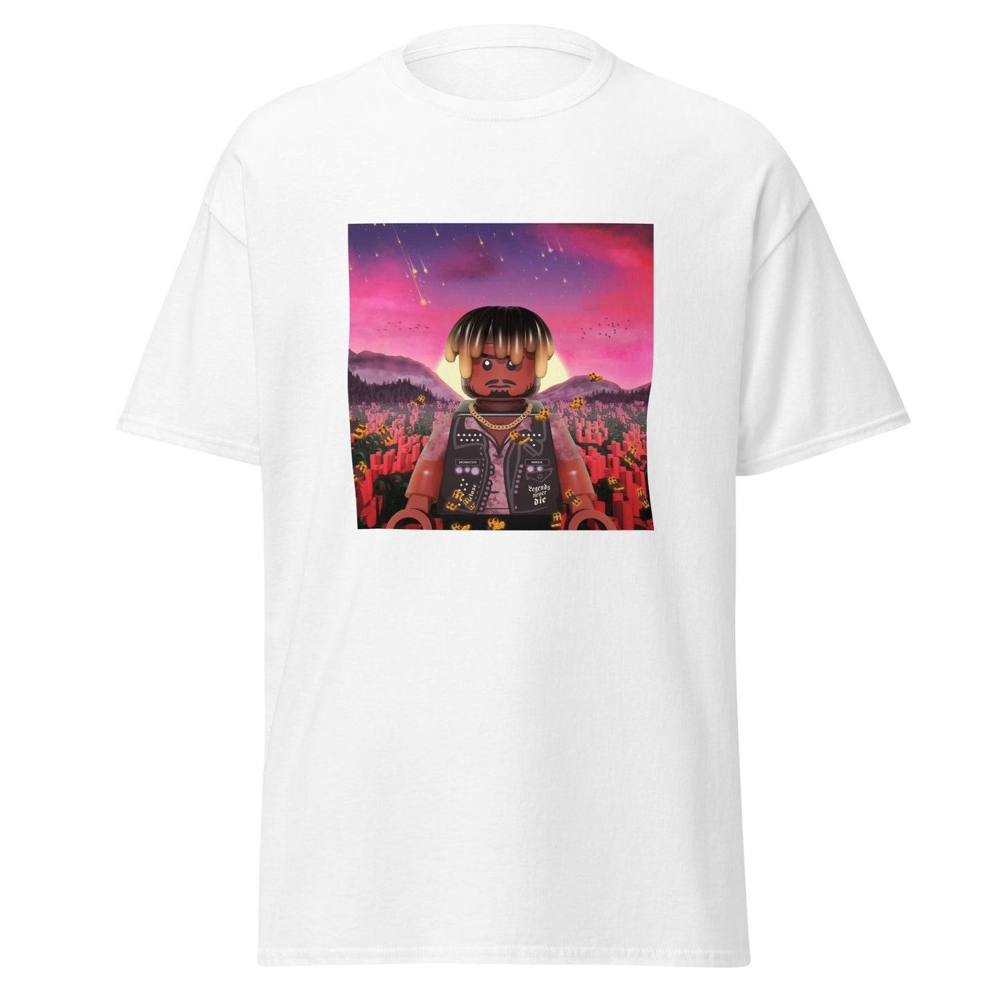 "Juice WRLD - Legends Never Die" Lego Parody Tshirt