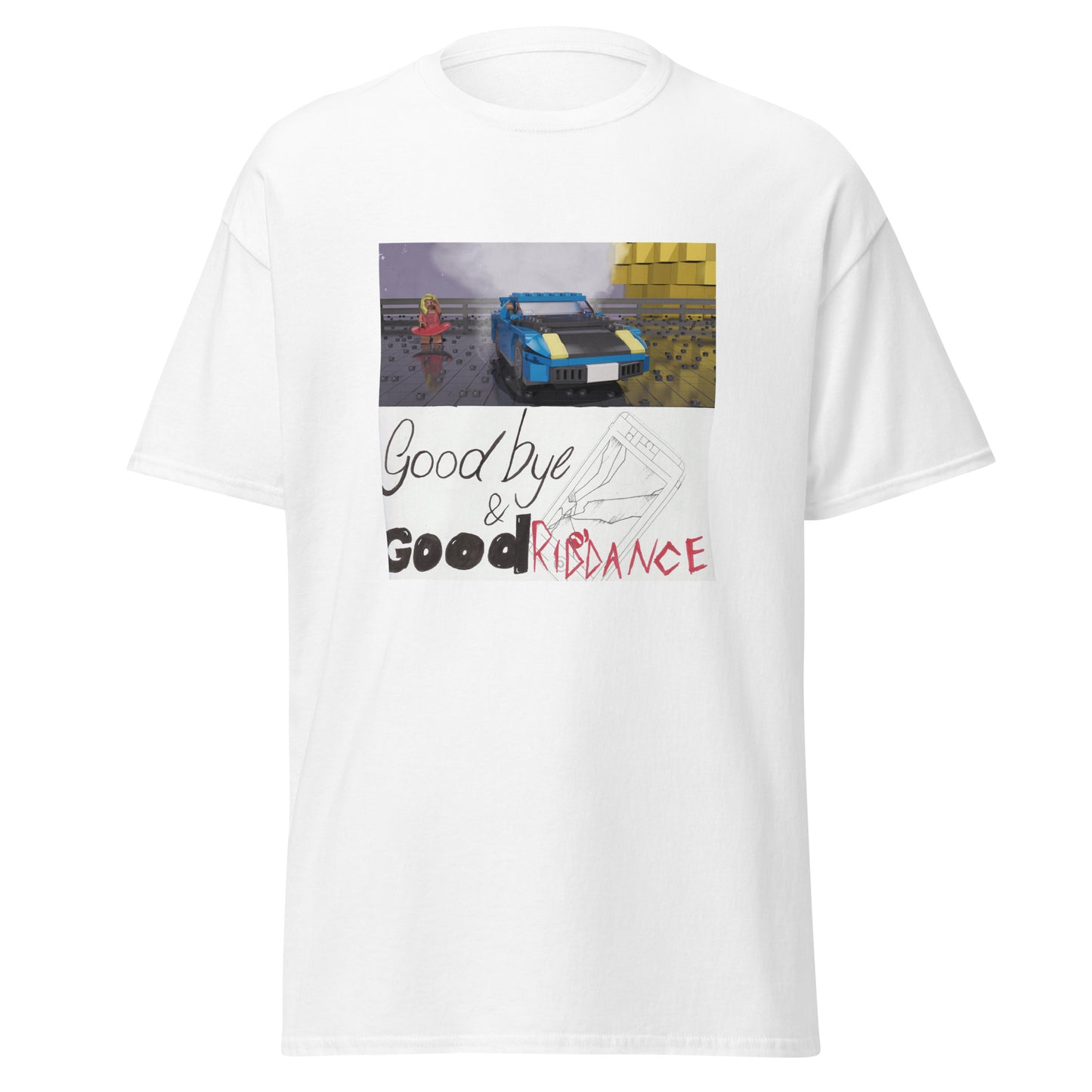 "Juice WRLD - Goodbye and Good Riddance" Lego Parody Tshirt