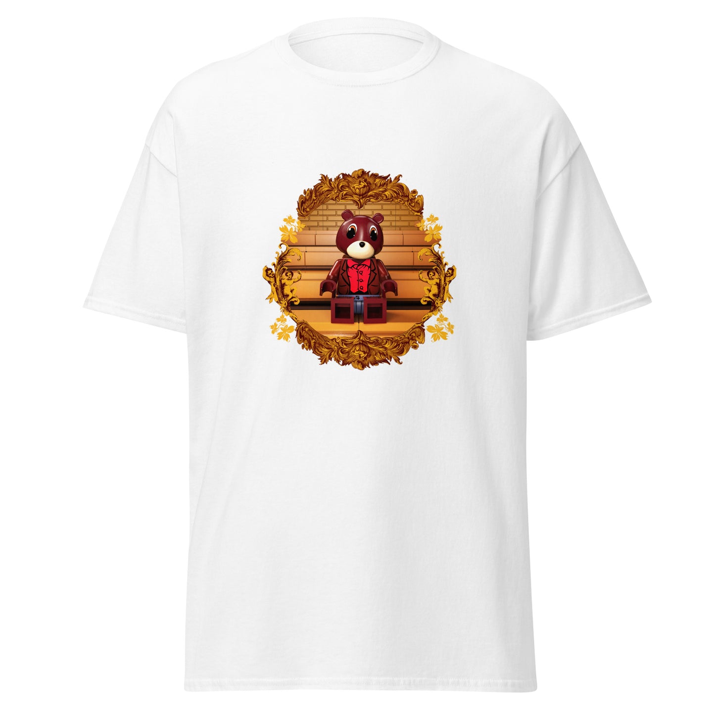 "Kanye West - The College Dropout" Lego Parody Tshirt