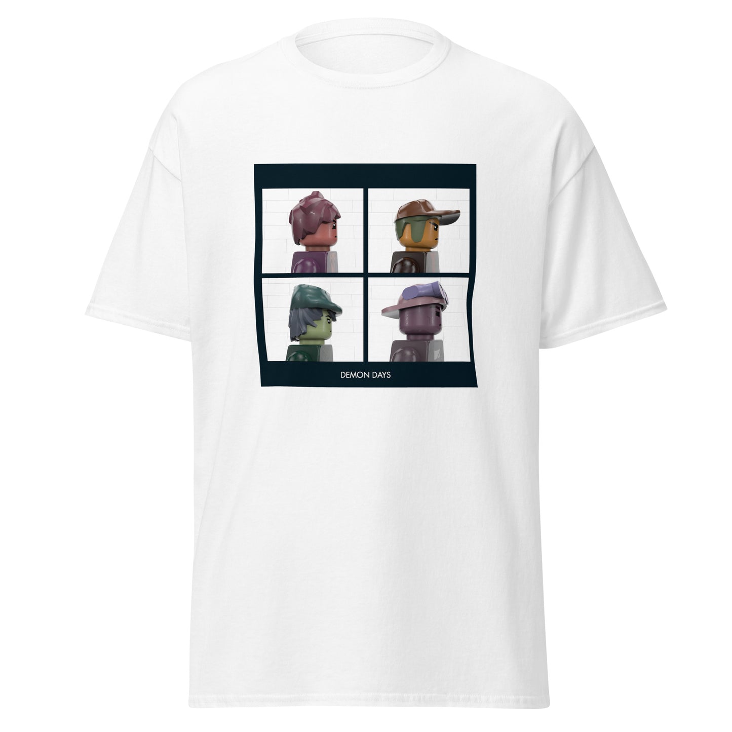 "Gorillaz - Demon Days" Lego Parody Tshirt