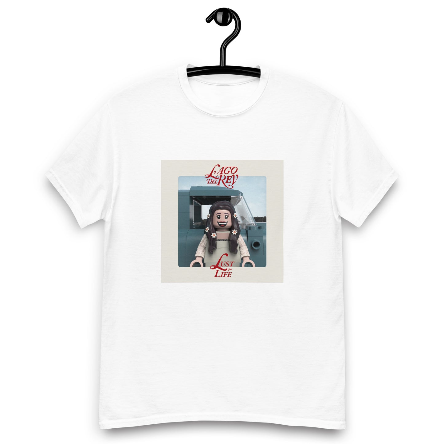 "Lana Del Rey - Lust for Life" Lego Parody Tshirt