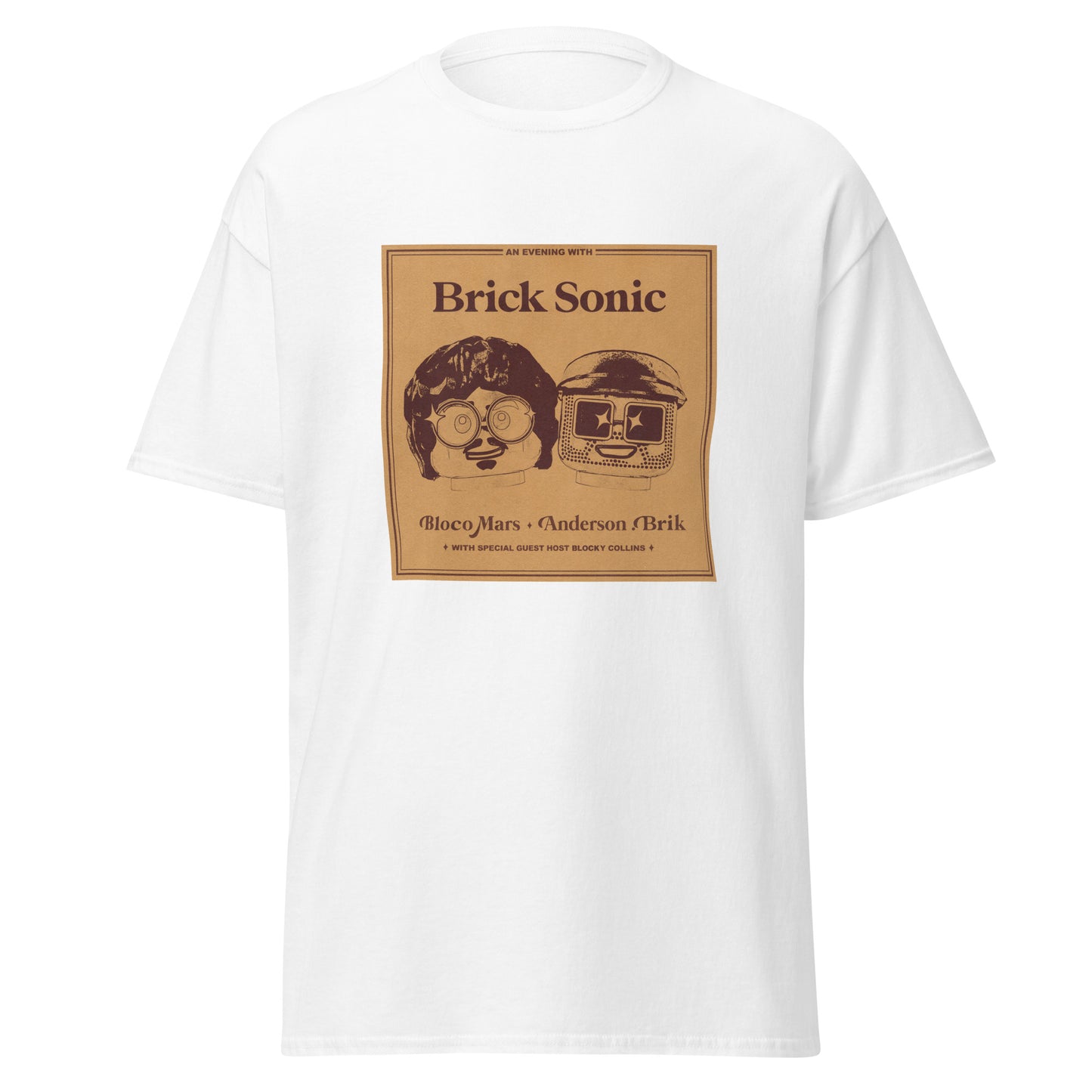 "Silk Sonic - An Evening with Silk Sonic" Lego Parody Tshirt