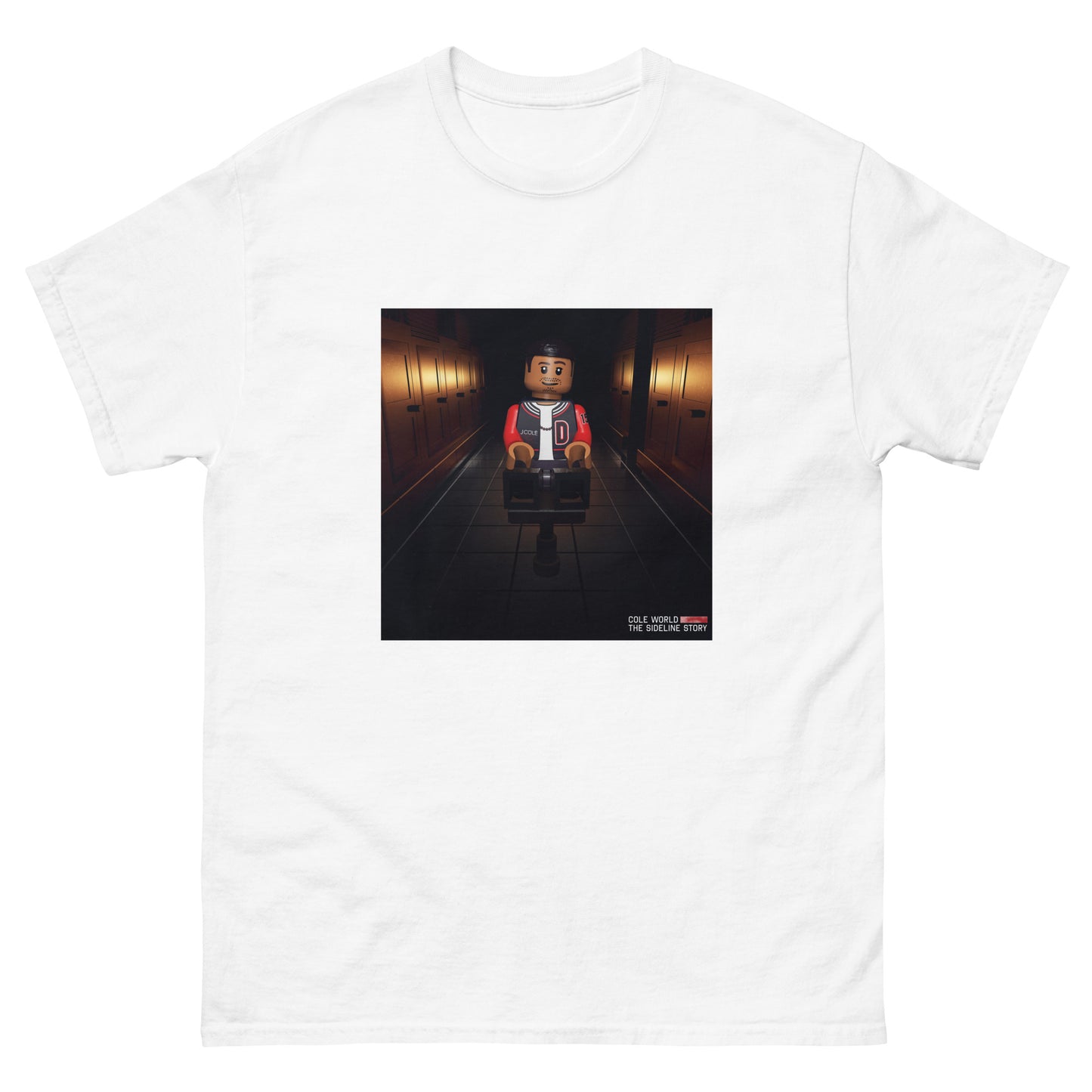 "J. Cole - Cole World: The Sideline Story" Lego Parody Tshirt