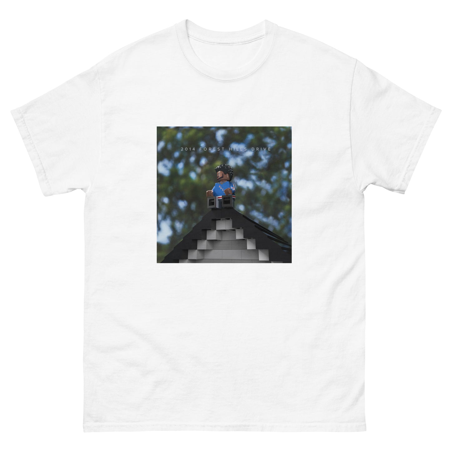 "J. Cole - 2014 Forest Hills Drive" Lego Parody Tshirt