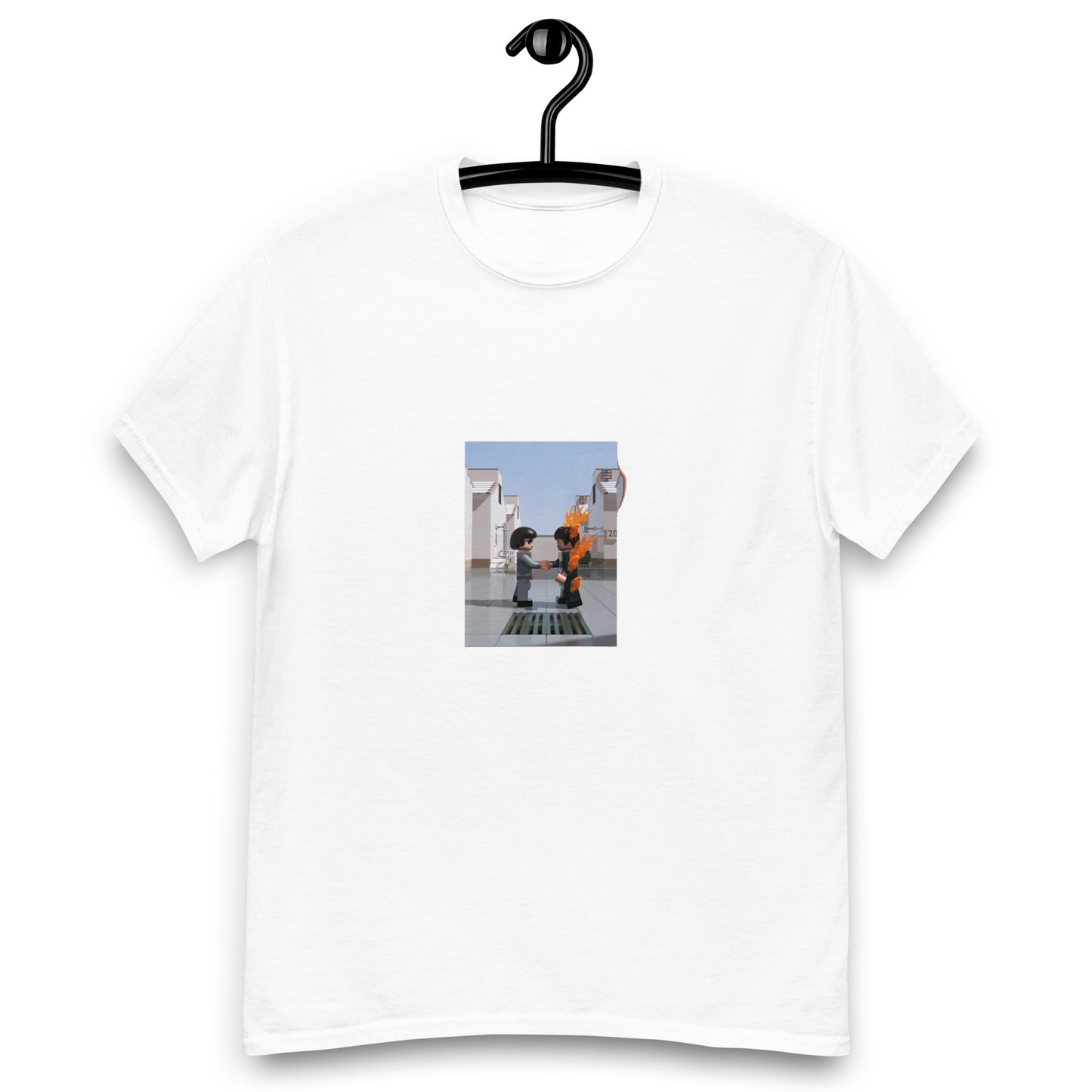 "Pink Floyd - Wish You Were Here" Lego Parody Tshirt