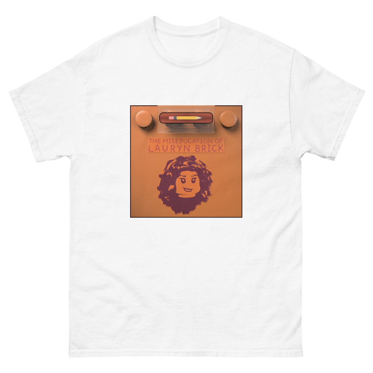 "Lauryn Hill - The Miseducation of Lauryn Hill" Lego Parody Tshirt