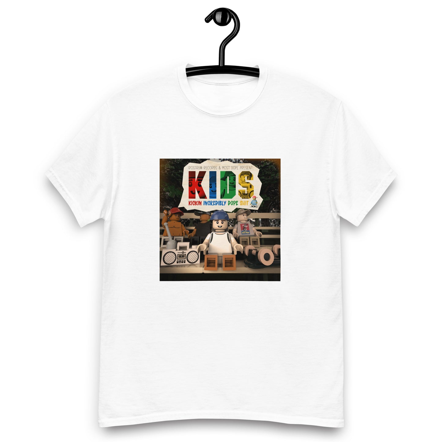 "Mac Miller - K.I.D.S." Lego Parody Tshirt