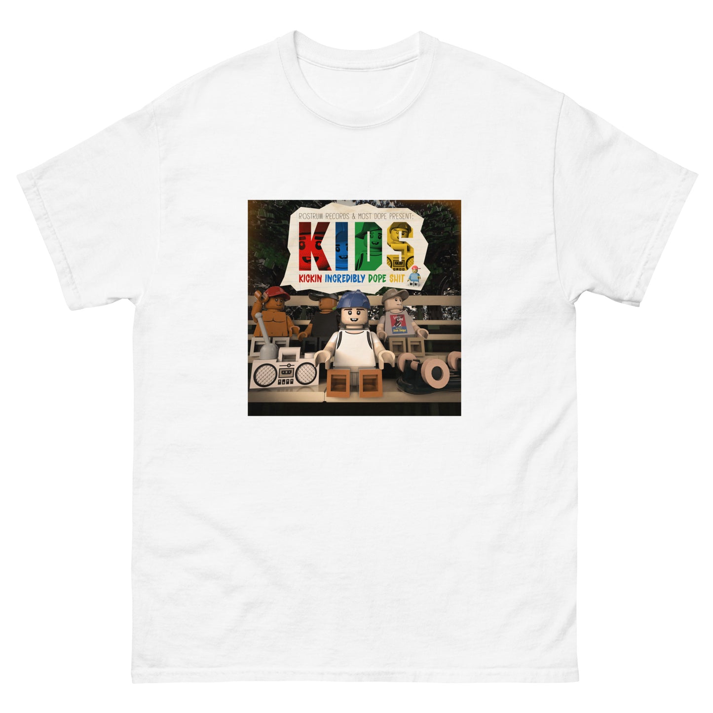 "Mac Miller - K.I.D.S." Lego Parody Tshirt