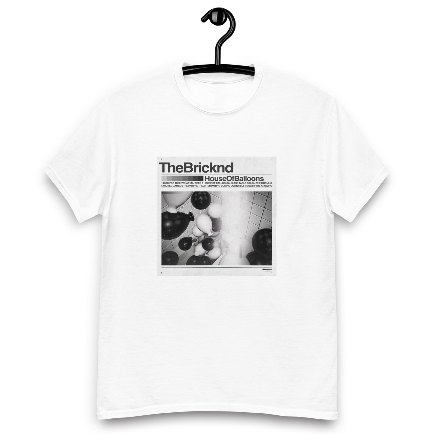 "The Weeknd - House of Balloons" Lego Parody Tshirt