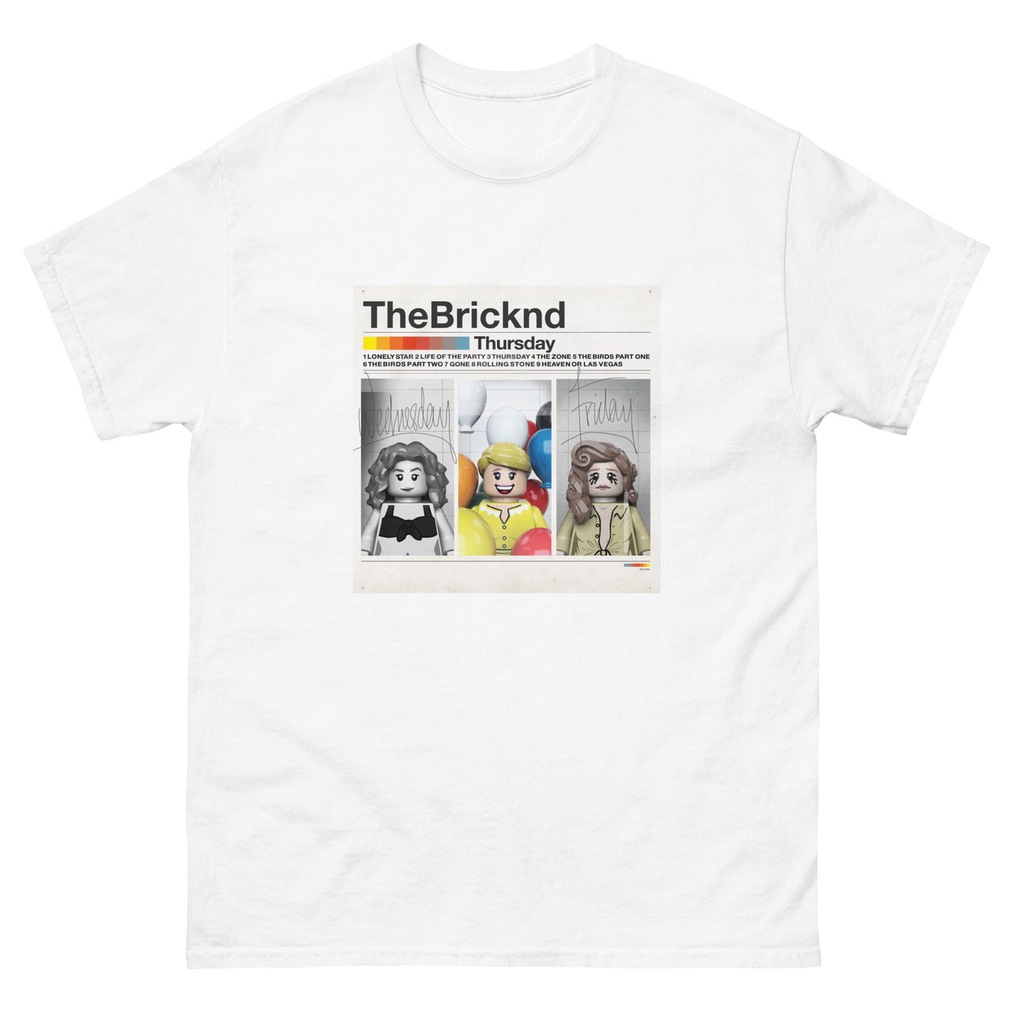 "The Weeknd - Thursday" Lego Parody Tshirt