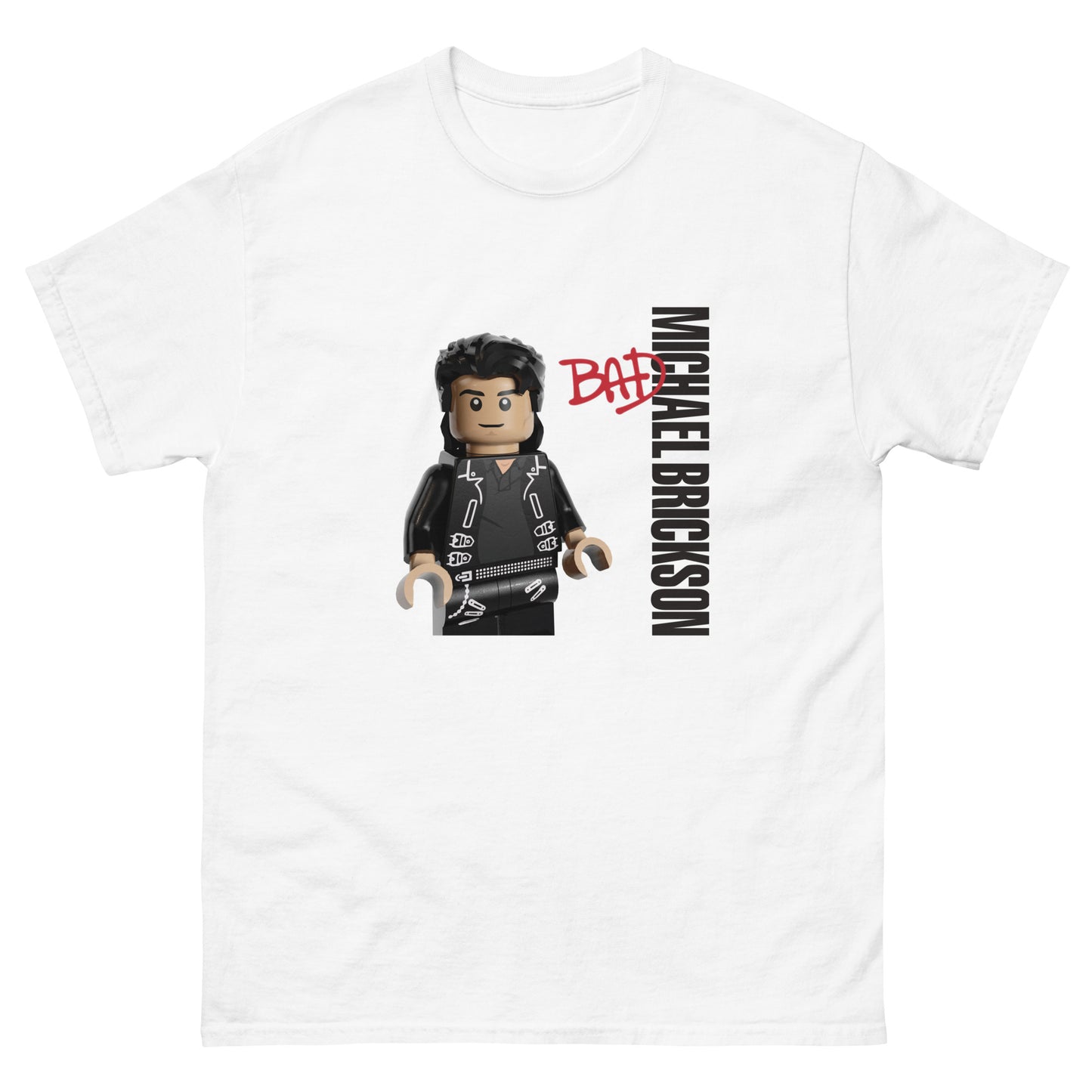 "Michael Jackson - Bad" Lego Parody Tshirt