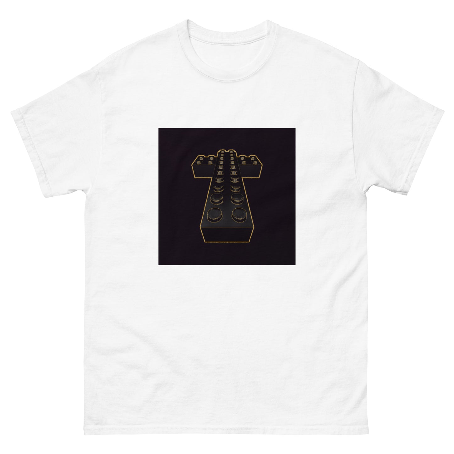 "Justice - Cross" Lego Parody Tshirt