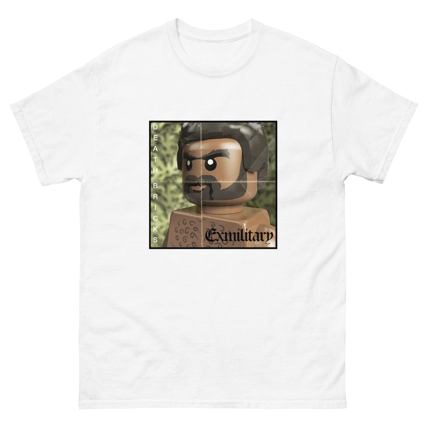 "Death Grips - Exmilitary" Lego Parody Tshirt