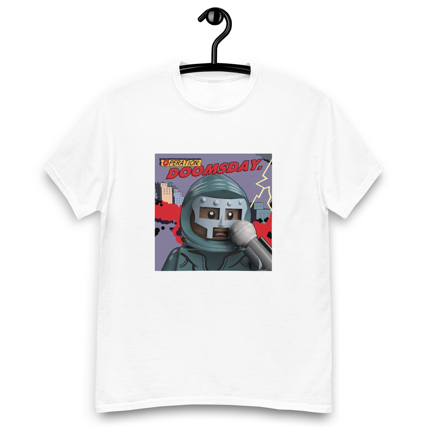 "MF DOOM - Operation: Doomsday" Lego Parody Tshirt