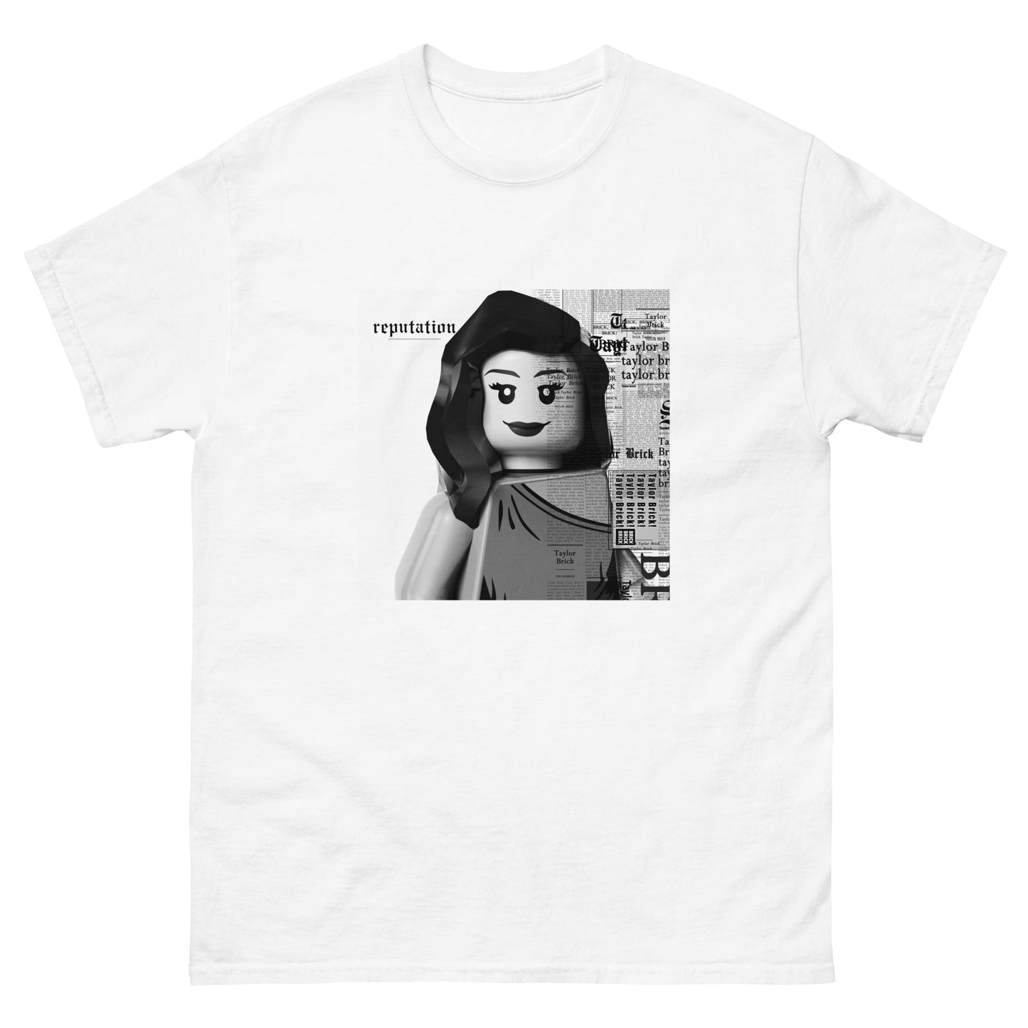 "Taylor Swift - Reputation" Lego Parody Tshirt